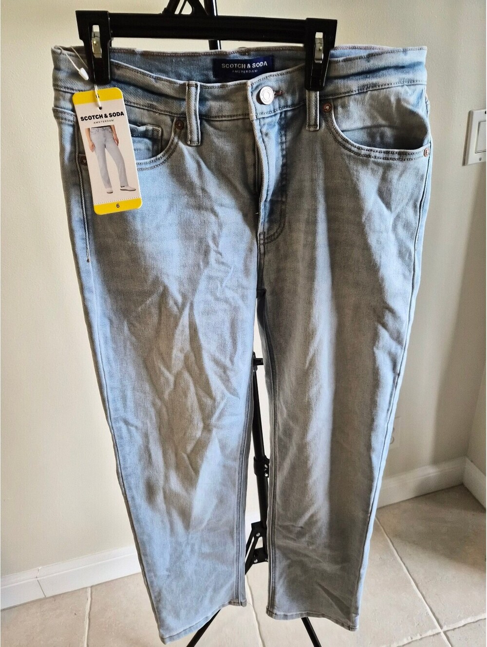 Scotch & Soda Light Blue Skinny Jeans Size 6 0211